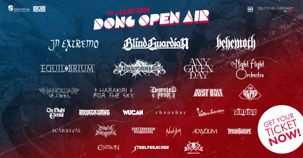 Dong Open Air Aftershow Party - 11. - 13. Juli 2024