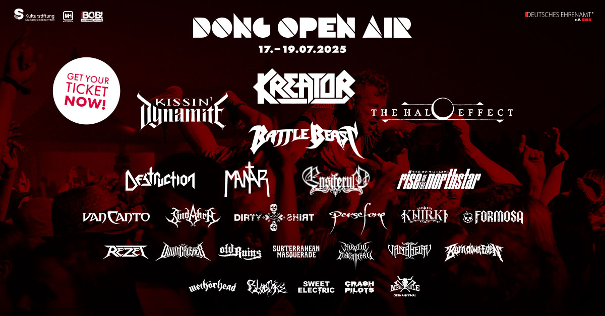 Dong Open Air Aftershow Party - 17. - 19. Juli 2025