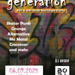 Nu Generation – Die 90s & 00s Rock Nostalgie Party - 06.09.2025